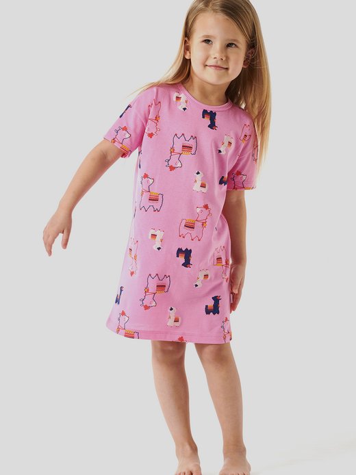 Mädchen Nachthemd  -  Girls World Organic Cotton