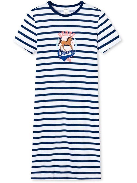 Mädchen Nachthemd  -  Horse World Organic Cotton