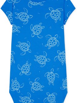 Artikelbild Mädchen Nachthemd  -  Organic Cotton von Schiesser in blau bedruckt