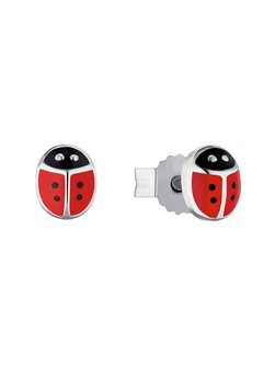 Artikelbild Mädchen Ohrstecker von amor in silber uni