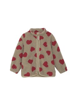 Artikelbild Mädchen Plüschjacke - CETeddy von CeLaVie in beige gemustert