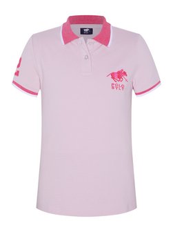 Artikelbild Mädchen Poloshirt von Polo Sylt in rosa pink uni