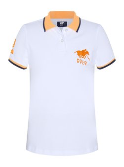 Artikelbild Mädchen Poloshirt von Polo Sylt in weiß uni