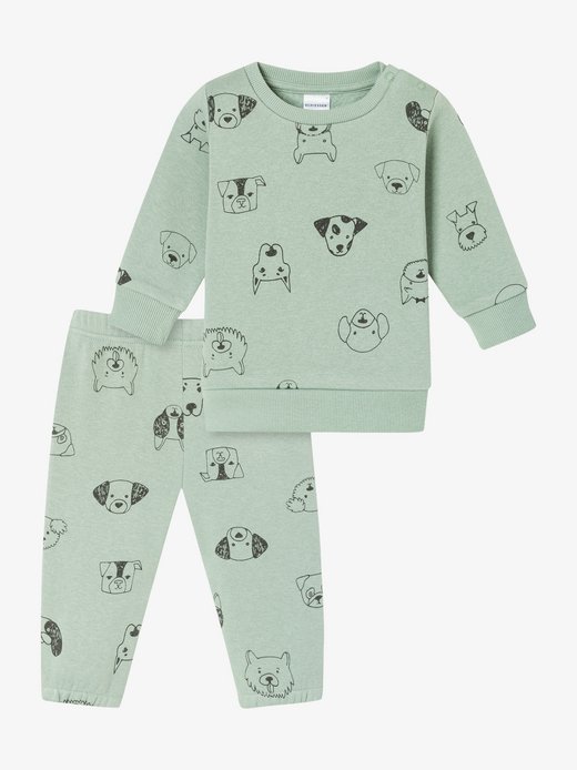 Mädchen Pyjama  -  Baby Anzug Langarm