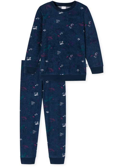 Mädchen Pyjama  -  Cat Zoe Frottee