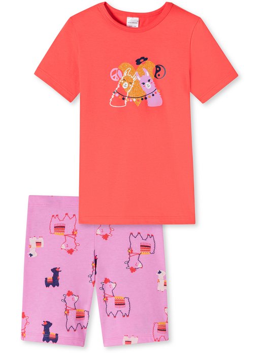 Mädchen Pyjama  -  Girls World Cotton
