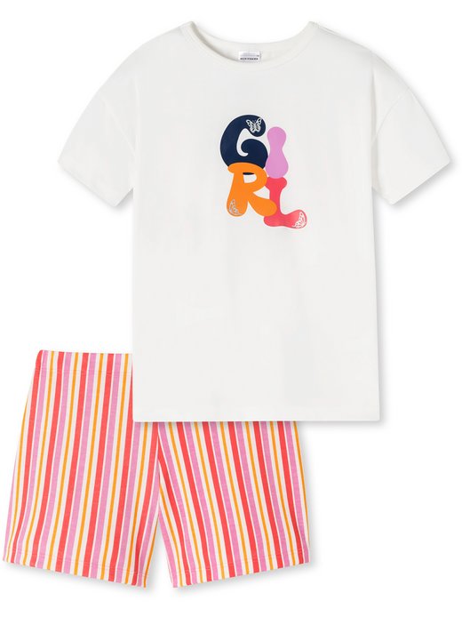 Mädchen Pyjama  -  Girls World Cotton