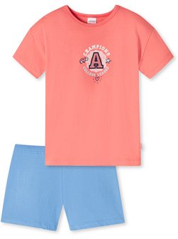 Mädchen Pyjama  -  Girls World Cotton