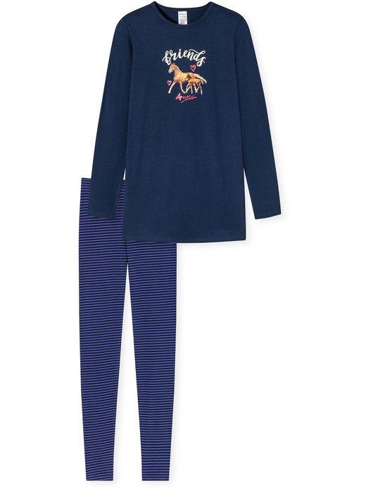 Mädchen Pyjama  -  Horse World