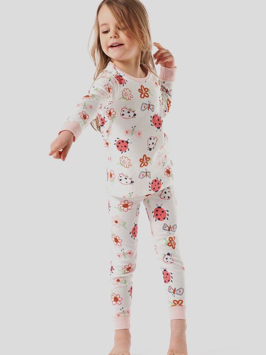 Mädchen Pyjama  -  Natural Love Organic Cotton