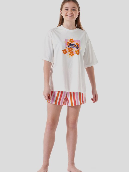 Mädchen Pyjama  -  Organic Cotton