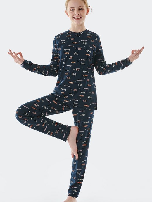 Mädchen Pyjama  -  Teens Nightwear