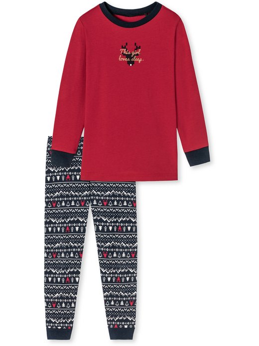 Mädchen Pyjama  -  This Girl Loves Sleep