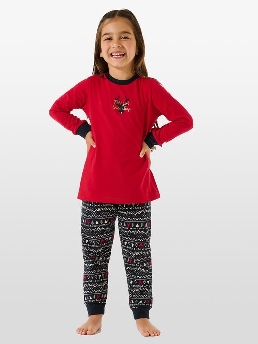 Mädchen Pyjama  -  This Girl Loves Sleep