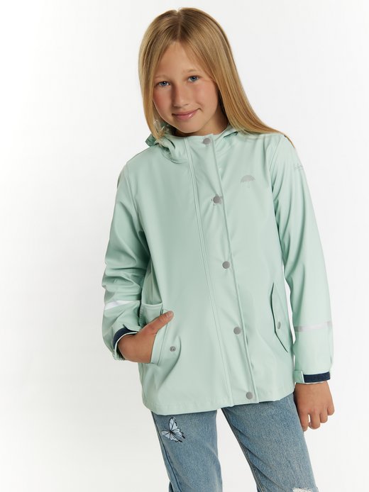 Mädchen Regenjacke aus recyceltem Material