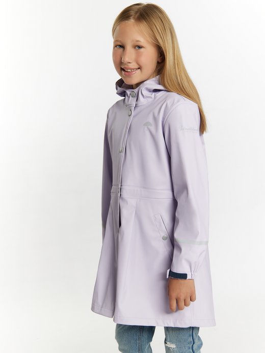 Mädchen Regenmantel aus recyceltem Polyester