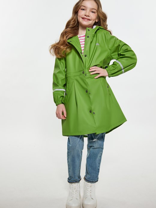 Mädchen Regenmantel