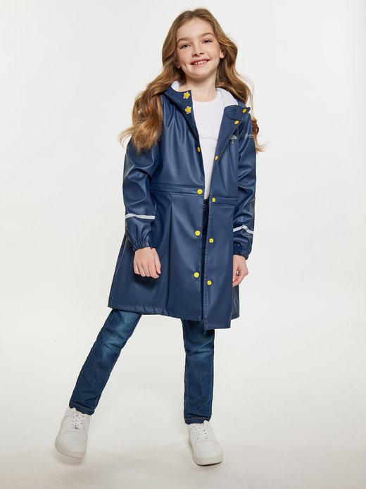 Mädchen Regenmantel