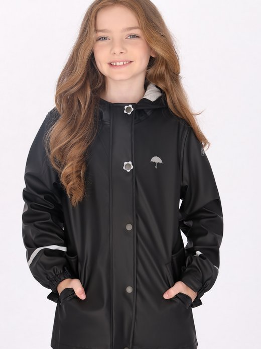 Mädchen Regenmantel