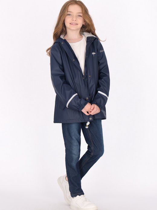 Mädchen Regenmantel