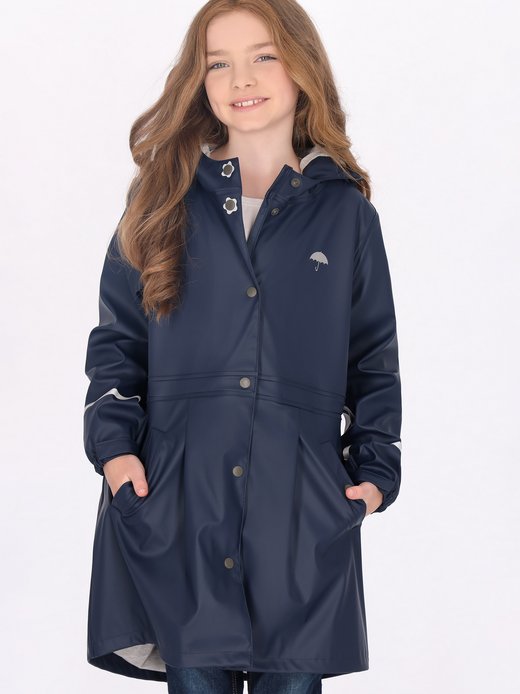 Mädchen Regenmantel