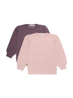 Artikelbild Mädchen Rundhalspullover von Minymo in rosa uni