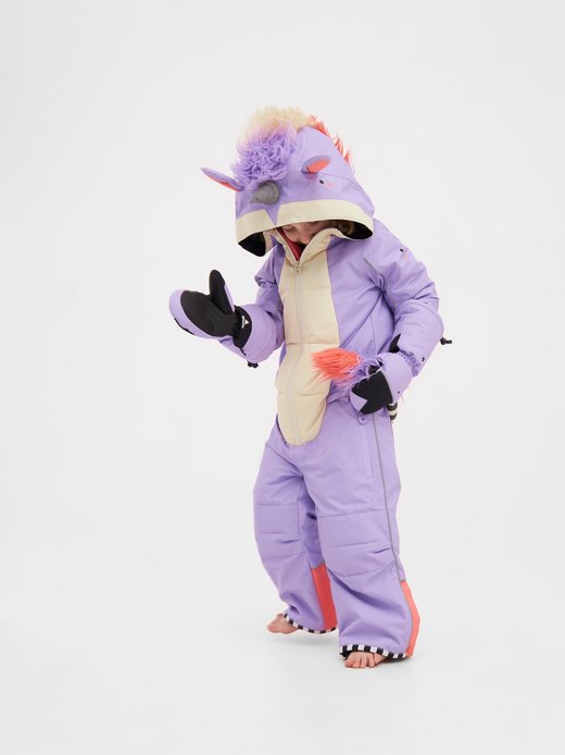 Mädchen Schneeanzug