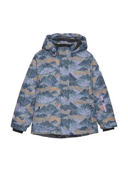 Artikelbild Mädchen Skijacke von ColorKids in blau gemustert