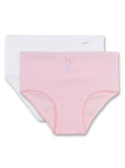 Artikelbild Mädchen Slip 2er Pack von Sanetta in mehrfarbig uni
