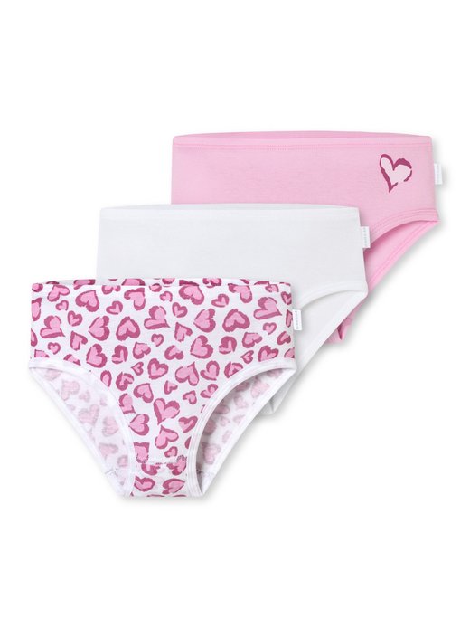 Mädchen Slip  -  Fine Rib Multi