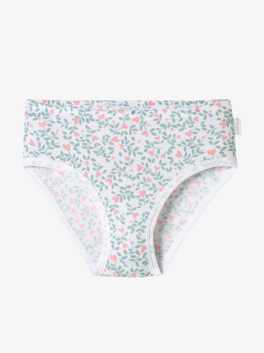 Mädchen Slip  -  Fine Rib Multi