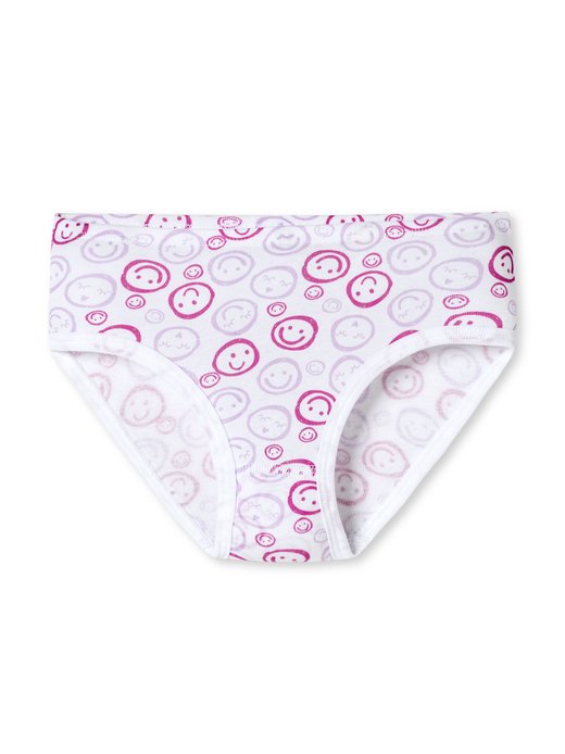 Mädchen Slip  -  Fine Rib Multi
