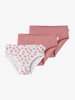 Mädchen Slip  -  Fine Rib Multi