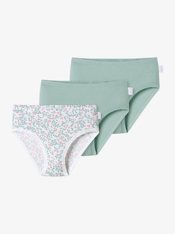 Mädchen Slip  -  Fine Rib Multi