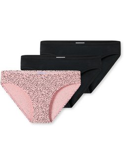 Artikelbild Mädchen Slips  -  3er-Pack Basic Kids von Schiesser in mehrfarbig bedruckt
