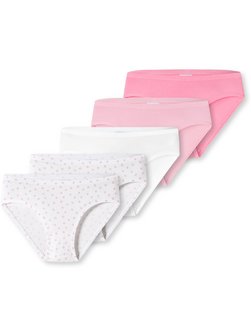 Artikelbild Mädchen Slips  -  5er-Pack Basic Kids von Schiesser in mehrfarbig bedruckt