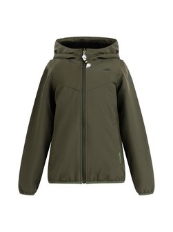 Artikelbild Mädchen Softshellblouson - recyceltes Material von Schmuddelwedda in oliv uni