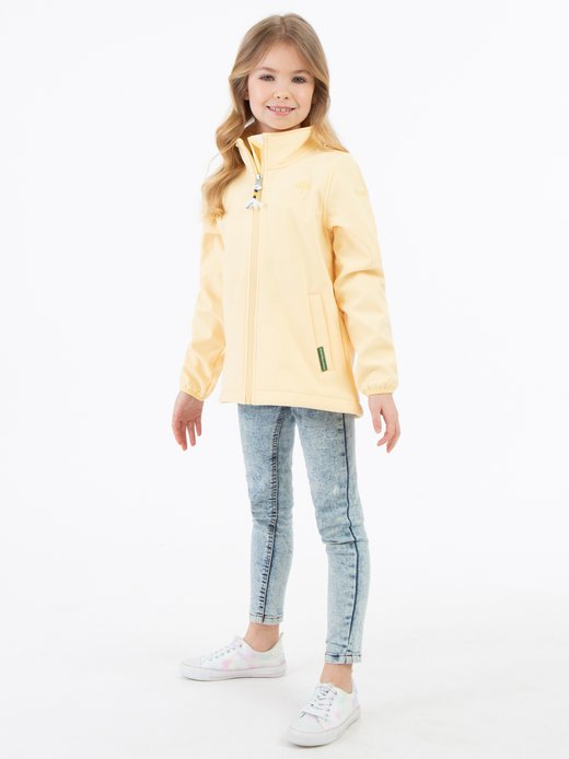 Mädchen Softshelljacke - recyceltes Material