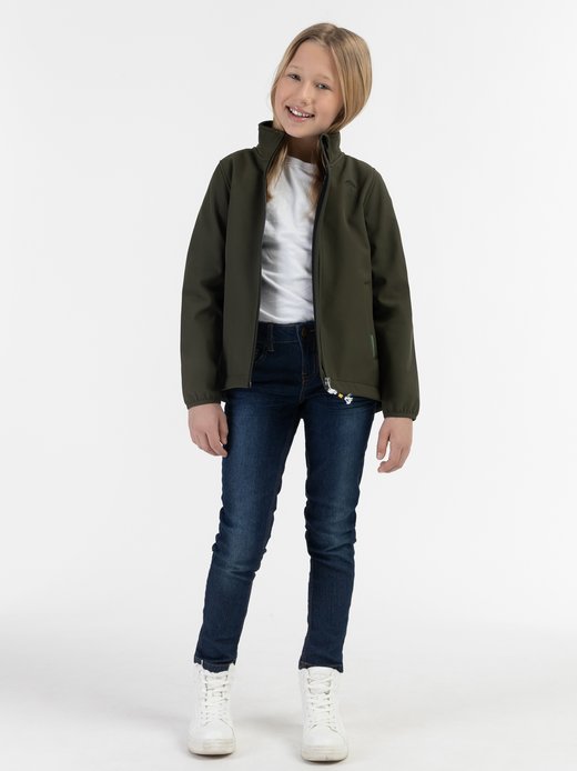 Mädchen Softshelljacke - recyceltes Material