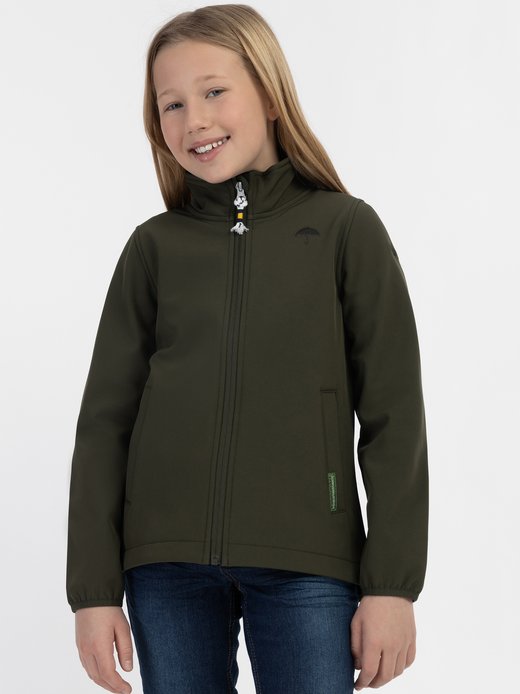 Mädchen Softshelljacke - recyceltes Material