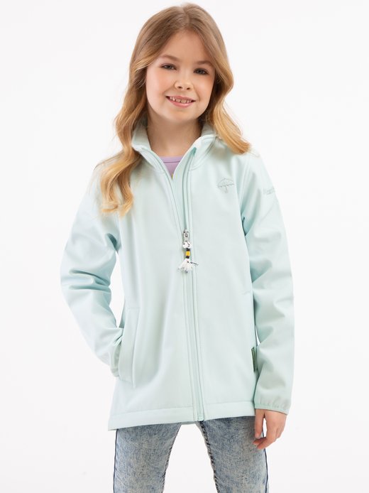 Mädchen Softshelljacke - recyceltes Material