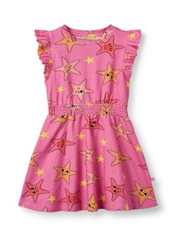 Artikelbild Mädchen Sommerkleid von Småfolk in pink gemustert