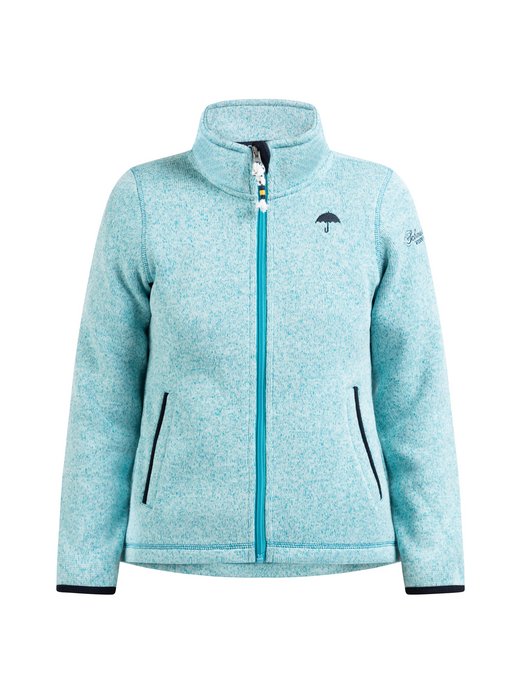 Mädchen Strickfleecejacke