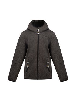 Mädchen Strickfleecejacke