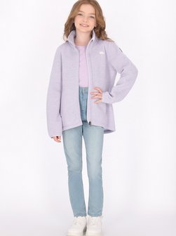 Mädchen Strickfleecejacke