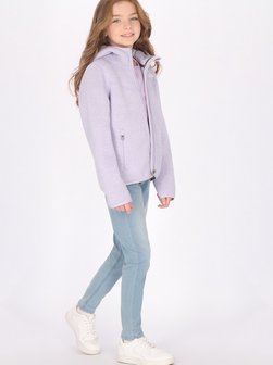 Mädchen Strickfleecejacke