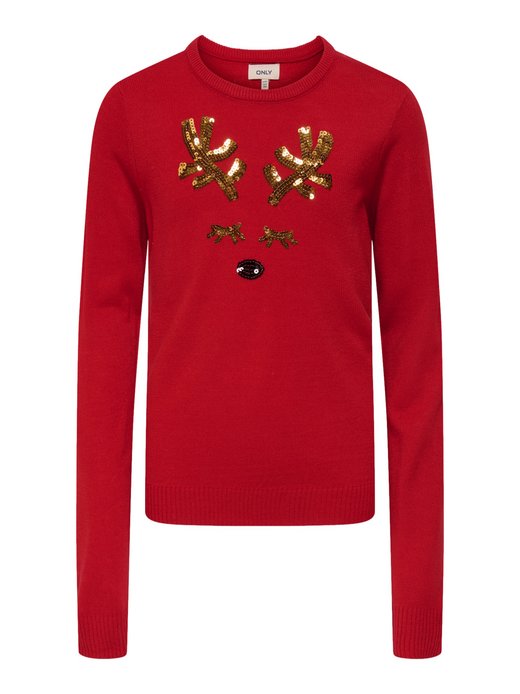 Mädchen Strickpullover