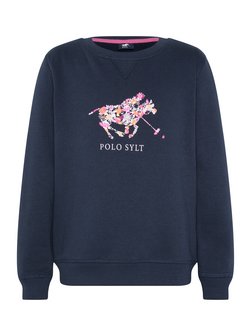 Artikelbild Mädchen Sweatshirt von Polo Sylt in marine blau bedruckt