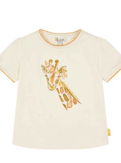 Artikelbild Mädchen T-Shirt  - Blossom von Steiff in beige bedruckt