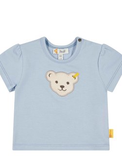 Artikelbild Mädchen T-Shirt  - Steiff Classic von Steiff in blau uni
